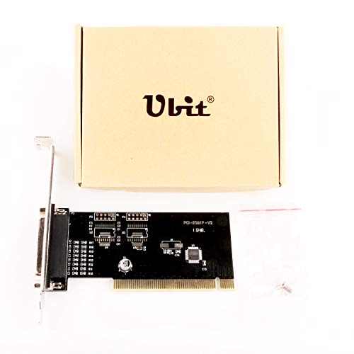 Ubit PCI-1P Parallel Port Expansion Cards, Multiple PCI to DB25 LPT Converter Adapter Controllers, 25-Pin Interface Cards for Desktop PC Printers - Thumbnail 5