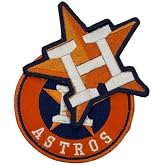 Set of 2 Embroidered Iron-On Patches Baseball Team Badges for Jackets, Hats, Backpacks &amp; More | Durable Stitch Work for Sports Lovers