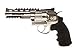 Bear River Refurbished Exterminator 4 Inch Revolver - Chrome Finish - Full Metal CO2 BB/Pellet Gun - Shooot .177 BB Cartridges Included