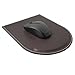 KINGFOM Leather Gaming Mouse Pad/Mat with Wrist Rest Support, Non Slip Mousepad - Large (Brown)