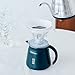 Hario V60 Insulated Metal Server, 600ml, Black
