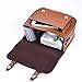 Sunmns Retro Vintage Style PU Leather Case Bag with Shoulder Strap for Fujifilm Instax Mini 9/8/ 70/26/ 90 Film Camera, Square SQ6, Polaroid Zip/ Z2300/ Snap, Brown
