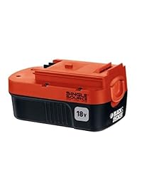 Batería de 18 V Black and Decker sola fuente