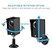 Compatible with Wyze Cam Pan Wall Mount, Weather Proof Anti-Sun Glare and UV Protection Outdoor/Indoor Adjustable Bracket with Protective Skin Case for Wyze Cam Pan 1080p Security Camera