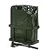 Clever Market Automotive Gas Tank Metal Jerry Can Fuel Steel Tank Holder Military Green NATO Army Solid Gasoline Tank 5 Gallon 20L