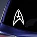 Bargain Max Decals - Star Federation Logo Sticker Decal Notebook Car Laptop 5