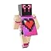 EnderToys Pink Top Green Eyed Girl Action Figure