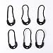 Flammi 6pcs Universal Luggage Backpack Jacket Upgraded Zipper Pulls Black