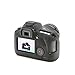 easyCover Silicone Protective Camera Case Compatible for Canon 6D, Black