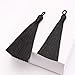 Forise 30pcs Tassels Mix 15 Style Fashion Soft Silky Elegant Tassels Fit for Jewelry Making DIY Crafts Accessories