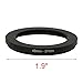 uxcell 49mm-37mm 49mm to 37mm Black Ring Adapter for DSLR Camera