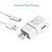 MBLAI Fast Charge Adaptive Fast Charger Kit for Samsung Galaxy S7/S7 Edge/S6/Note5/4 /S3,MBLAI USB 2.0 Fast Charging Kit True Digital Adaptive Fast Charging (Wall Charger + Micro USB Cable)