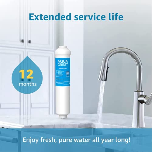 AQUA CREST 5KDC Under Sink Water Filtration System, Direct Connect