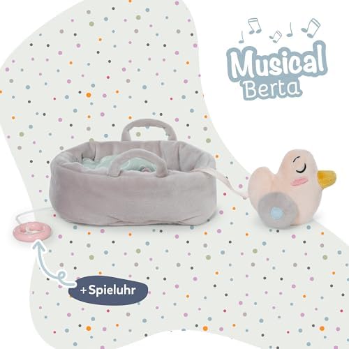 for Babies Spieluhr Berta 18 cm mit Musikmodul, waschbar