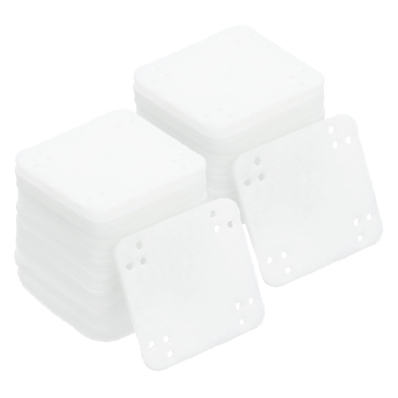 PATIKIL Mineral Absorption Pads, 36 Pcs Humidifier Replacement Filter Pads for Home Kitchen Warm Mist Humidifier, White