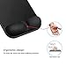Security Memory Foam Non Slip Mouse Pad Wrist Rest , Ergonomic Mouse Pad Mat with Wrist Support for Gaming Office Computer, Laptop, & Mac Pain Relief