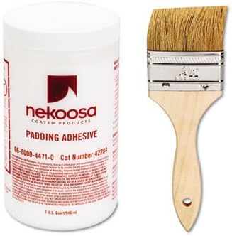 Coated Products Fan-out Padding Adhesive, 32 oz, Liquid, Sold as 1 Each