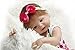 Reborn Baby Doll realistic baby dolls Vinyl Silicone Babies 22inch 55cm Doll Newborn real baby doll Free Pacifier Dot nifty suit