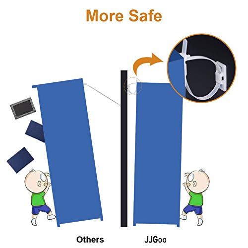 JJGoo 16 Sets Furniture Anchor Straps Baby Proofing Nylon Anti-Tip Furniture Anchors Attach Furniture to Wall, Child Safety Straps Earthquake Resistant Keeping Baby Pet Safety from Falling Furniture