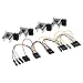 WitBot TMC2130 V1.1 SPI Motor Driver Silent Board with Heat Sink and A Aet Wire for 3D Printer (Pack of 4)