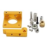 CCTREE Upgraded Replacement 3D Printer MK8 Exturder Aluminum Frame Block DIY Kit for Creality CR-10,CR-10S,S4,S5 Makerbot RepRap Prusa i3