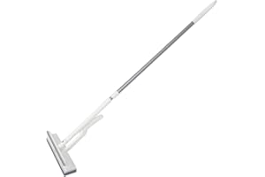 NULYLU Self Wringing Small Sponge Mop for Boys and Floor Cleaning and Tile Scrubbing at Home