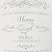 Home Basics Paris Collection Savon Des Gentil Series Hide-Away and Splash Proof Toilet Brush with Hygienic Holder, White (1)