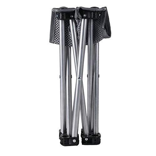 Tragbarer klappbarer Angelstuhl aus Nylongewebe im Freien Leichter Picknick-Campingstuhl