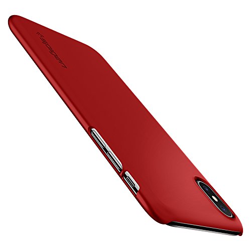 Spigen thin fit iphone x case with premium matte finish…