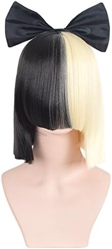 Wiged Female Star Singer Matt Sia Wig Was Realistic And Natural Black Light Golden Color Mixing Head Bobo Cos Wig,Matt (Send Five Piece Wig Care) Stealth Performance Party Of R