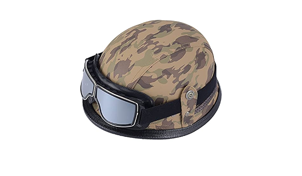 Motorcycle Half Helmet DOT Approved 