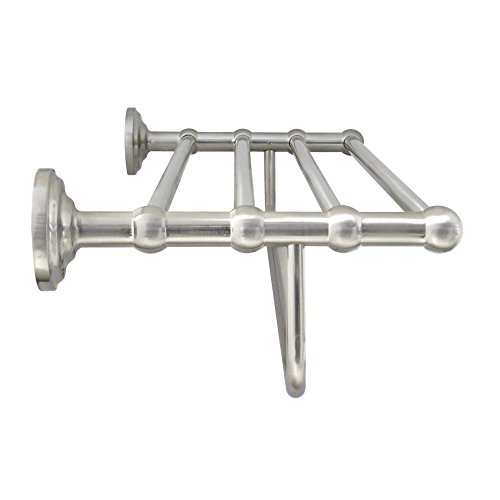 MODONA 24” Wall Mounted Towel Rack – Satin Nickel – Viola Series