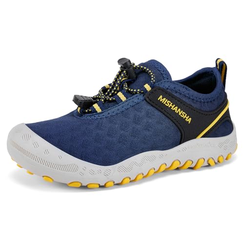 Mishansha Sneakers for Boys and Girls Sports Shoes Lightweight Comfortable and Non-Slip Sizes 24-38