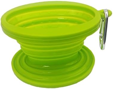 JBC Sales Collapsible Silicone Coffee Dripper - Great for Camping, Hiking or Every Day Use! Use with Filter Paper - Dishwasher Safe