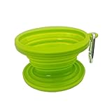 Collapsible Silicone Coffee Dripper - Great for Camping, Hiking or Every Day Use! Use with Filter Paper - Dishwasher Safe