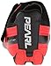 PEARL IZUMI Men's Select RD IV Cycling Shoe, Black/True Red, 44 EU/10 D US