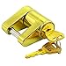 Shoreline Marine Screw Type Brass Coupler Lock | Solid Brass & Stainless-Steel Pin
