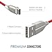 MoKo Type C to USB 2.0 Cable, 4.9ft/1.5m Flexible USB-C Braided Cord, Data Syncing & Charging with Indicator Fits New MacBook 12