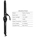 PARWIN BEAUTY Curling Iron 1 Inch Wand with Tourmaline Ceramic Coating, Hair Curling Iron with Anti-scalding Insulated Tip, Ionic Hair Curler for All Types of Hair, 25mm Barrel