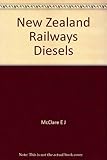 Front cover for the book New Zealand Railways diesels by E. J. McClare