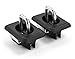 Bull Ring 4018-1 Pair for 1998-2016- F-250 F350 Super Duty.** (2017 uses Model 4015) ** Retractable, Truck-Bed Pocket Anchors; Factory Direct