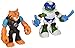 Teenage Mutant Ninja Turtles Half Shell Heroes Space Leonardo and Tiger Claw Basic 2.5