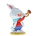 Enesco The World of Miss Mindy White Rabbit Figurine