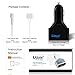 Lizone EXC90W-APP-MB 3-Ports Mac Car Charger for All Apple MacBook Pro, MacBook Air, Dual USB Ports Quick Charge for New MacBook, iPad, iPhone, iPod, Samsung HTC LG (Max 90W), Black