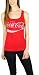 Coca Cola Womens Tank Top X-large Red