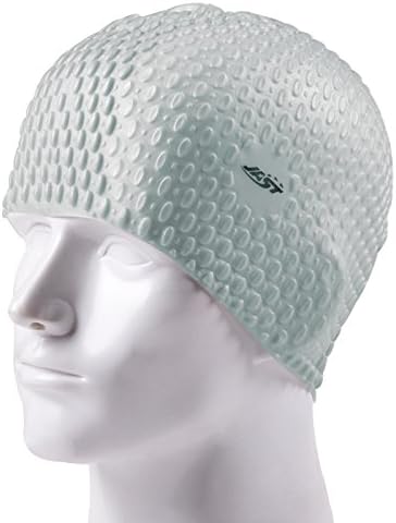 NAUY- Swimming Cap Woman Long Hair Waterproof Silicone Swimming Cap Loose Large Size Adult Child General Protection Ear Cap Male Color Hat