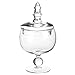 Clear Glass Apothecary Jars - Set of 3 - Wedding Candy Buffet Containers