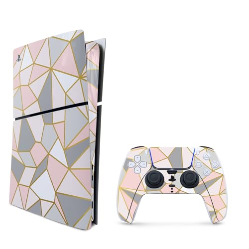 MightySkins Skin Compatible with PlayStation 5 Slim Digital Edition Bundle - Ro…