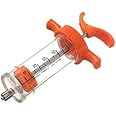 Ardes Nylon 50cc Livestock Syringe Vaccinators One Hand Operation Luer-Lock