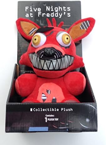 FIVE NIGHTS AT FREDDY'S NIGHTMARE FOXY 10'' BOXED PLUSH TOY